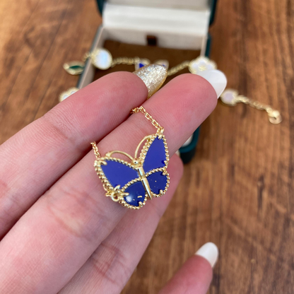 [Eterna Jewels] 2026 NEW LUCKY BUTTERFLY 1 MOTIFS NECKLACE