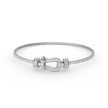 [Eterna Jewels]FORCE  HORSESHOE  DIAMOND TENNIS BRACELET