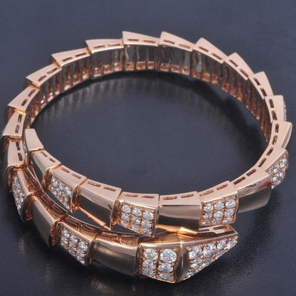 [Eterna Jewels]SERPENTI BRACELET PINK GOLD DIAMOND