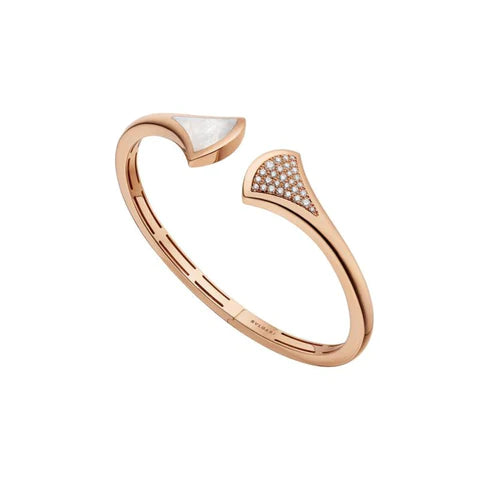 [Eterna Jewels]DREAM BRACELET OPEN PINK GOLD MOP DIAMOND