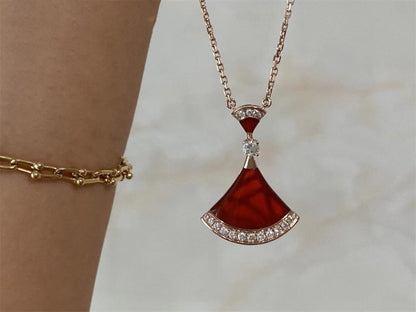 [Eterna Jewels]DREAM NECKLACE CARNELIAN DIAMOND