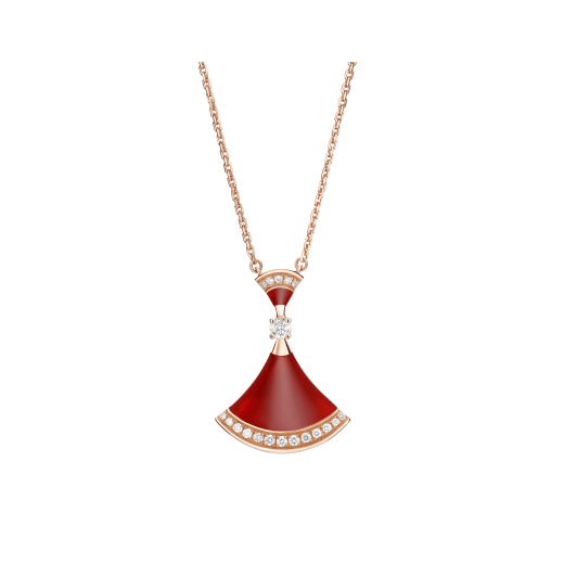 [Eterna Jewels]DREAM NECKLACE CARNELIAN DIAMOND
