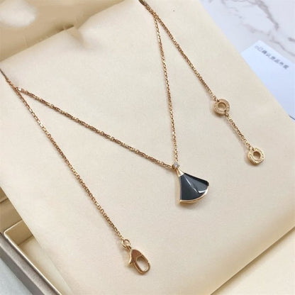 [Eterna Jewels]DREAM NECKLACE ONYX 1 DIAMOND