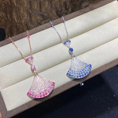 [Eterna Jewels]DREAM NECKLACK DIAMOND PINK GOLD