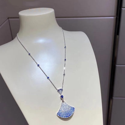 [Eterna Jewels]DREAM NECKLACE AGATE SILVER DIAMOND