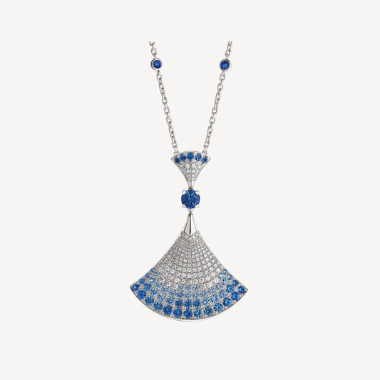 [Eterna Jewels]DREAM NECKLACE AGATE SILVER DIAMOND