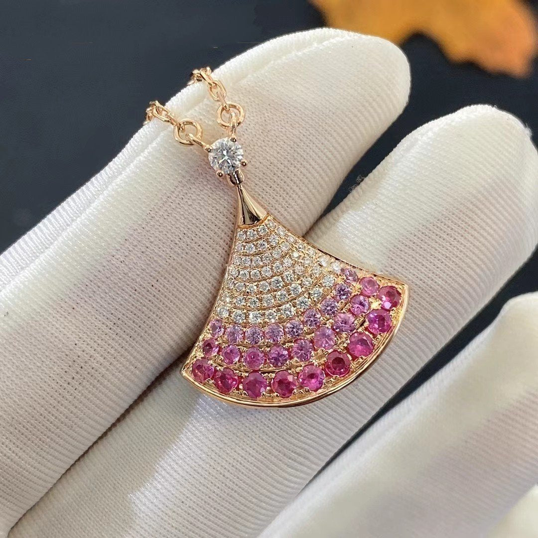 [Eterna Jewels]DREAM NECKLACE PINK GOLD PINK DIAMOND