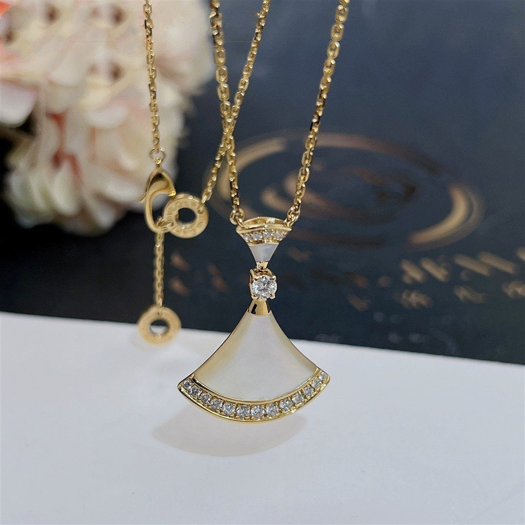 [Eterna Jewels]DREAM NECKLACE MOP GOLD DIAMOND