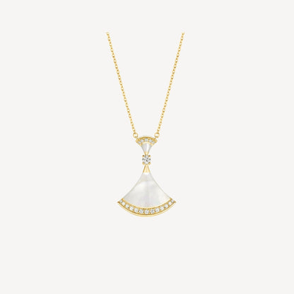 [Eterna Jewels]DREAM NECKLACE MOP GOLD DIAMOND