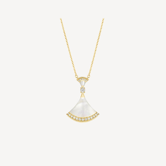 [Eterna Jewels]DREAM NECKLACE MOP GOLD DIAMOND