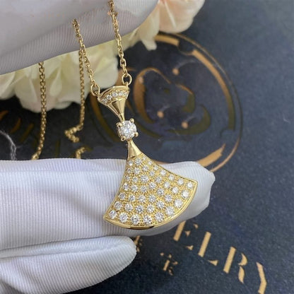 [Eterna Jewels]DREAM NECKLACE GOLD FULL DIAMOND
