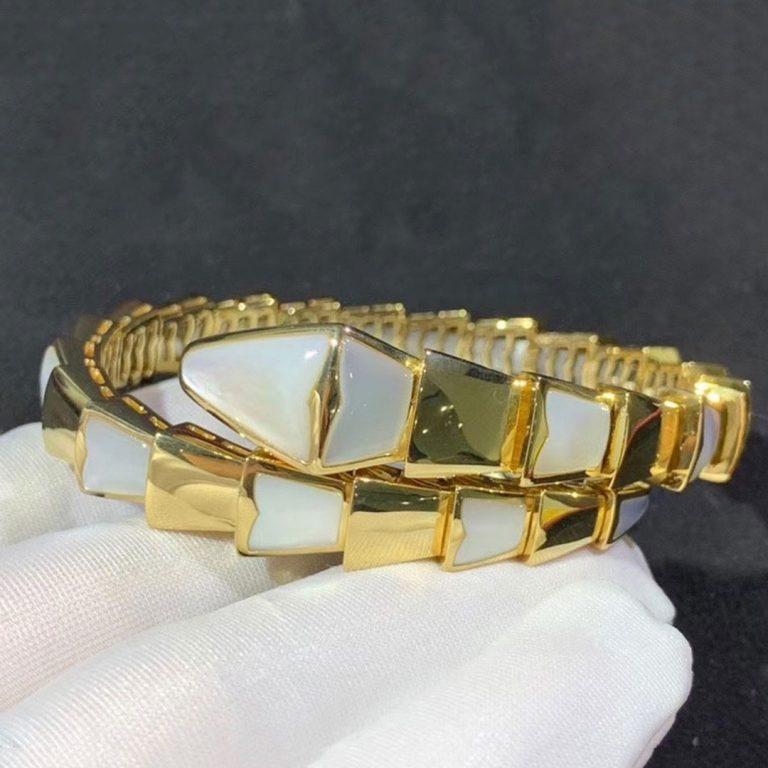 [Eterna Jewels]SERPENTI BRACELET MOP GOLD
