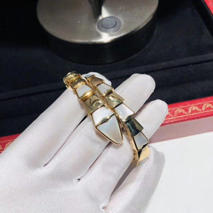 [Eterna Jewels]SERPENTI BRACELET MOP GOLD