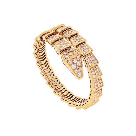 [Eterna Jewels]SERPENTI BRACELET 8MM GOLD DIAMOND