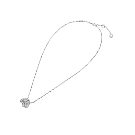 [Eterna Jewels]SERPENTI  NECKLACE DOUBLE RING DIAMOND