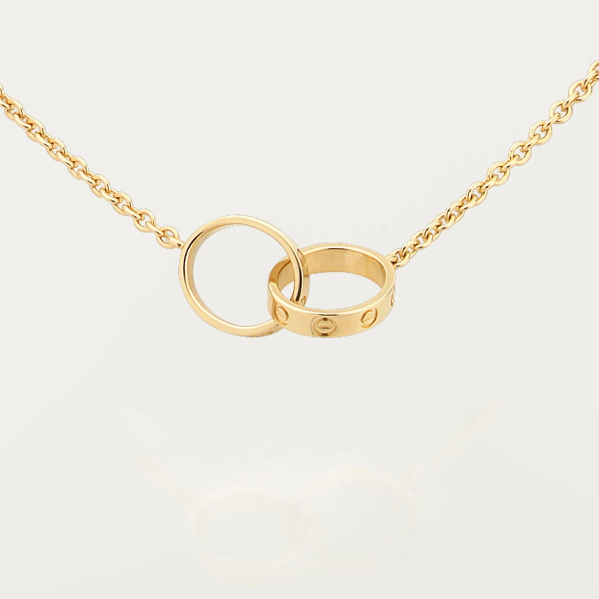 [Eterna Jewels]LOVE DOUBLE RING NECKLACE