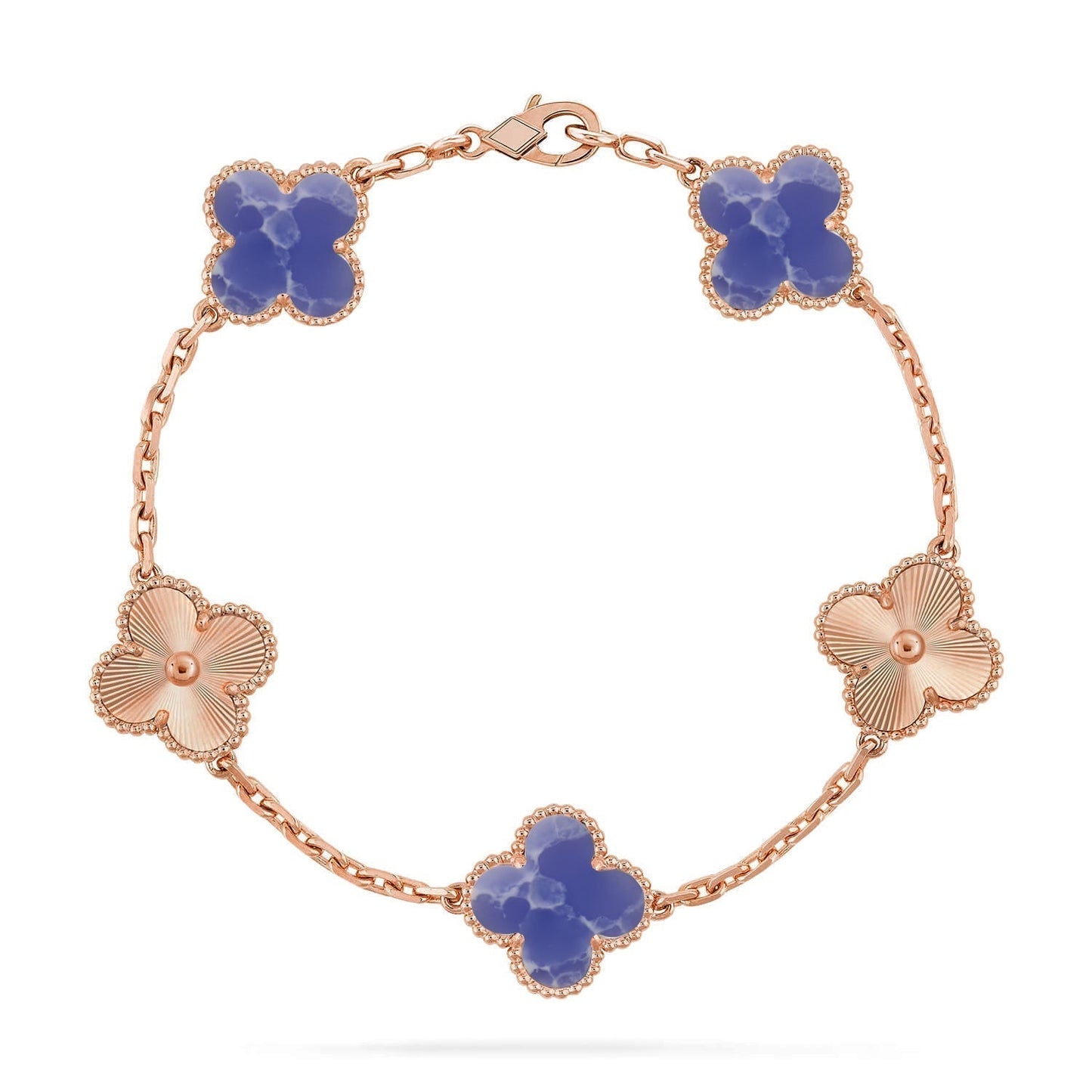 [Eterna Jewels]CLOVER 5 MOTIF BLUE VEINS BRACELET COLLECTION