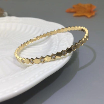[Eterna Jewels]BEE LOVE GOLD DIAMOND BRACELET