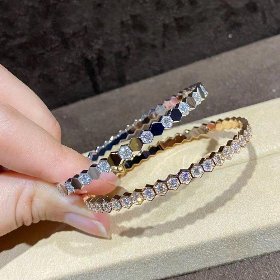 [Eterna Jewels]BEE LOVE GOLD BRACELET FULL DIAMOND