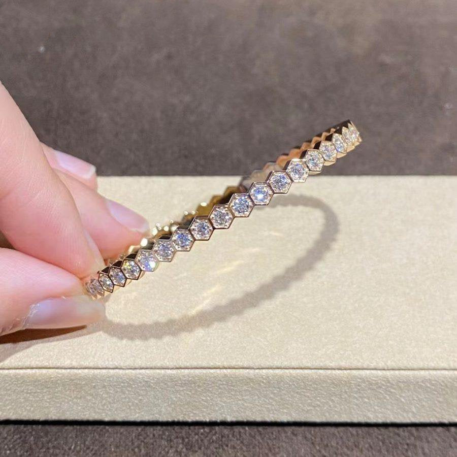 [Eterna Jewels]BEE LOVE GOLD BRACELET FULL DIAMOND