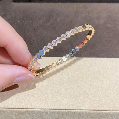 [Eterna Jewels]BEE LOVE GOLD BRACELET FULL DIAMOND