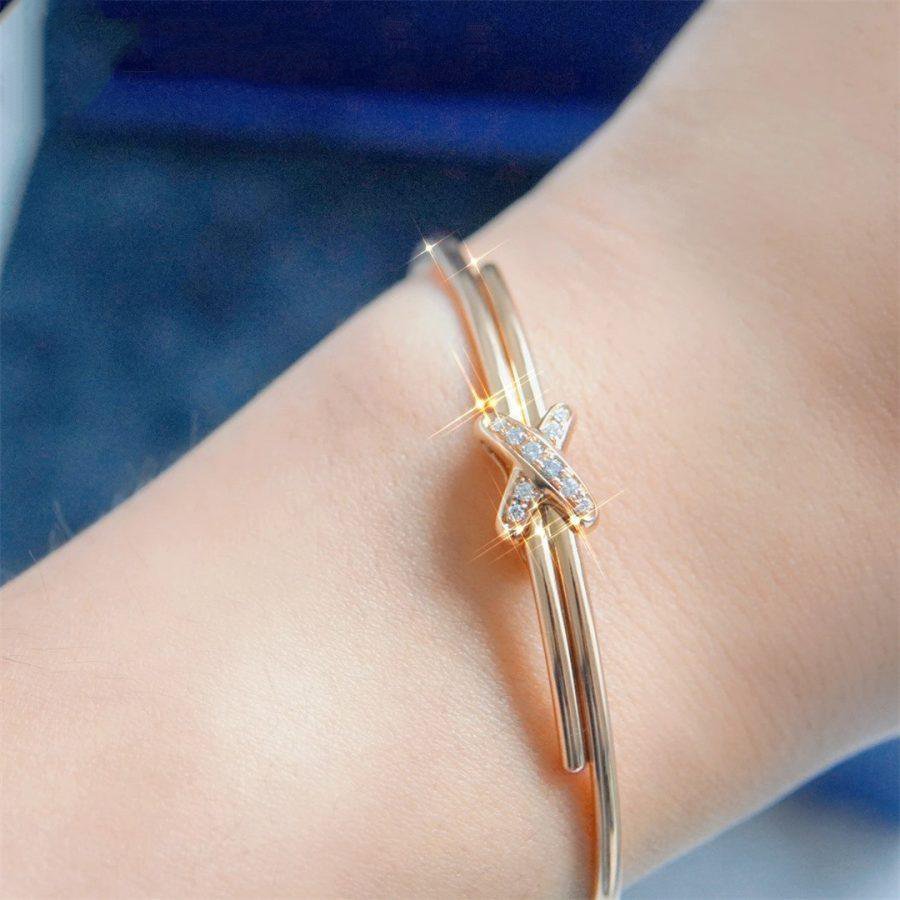 [Eterna Jewels]JEUX DE BRACELET PINK GOLD DIAMONDS