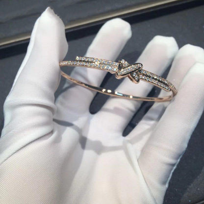 [Eterna Jewels]JEUX DE BRACELET DIAMONDS PINK GOLD