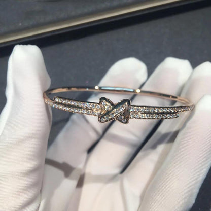 [Eterna Jewels]JEUX DE BRACELET DIAMONDS PINK GOLD