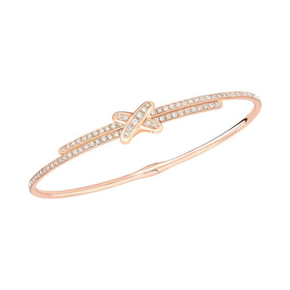 [Eterna Jewels]JEUX DE BRACELET DIAMONDS PINK GOLD