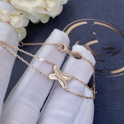 [Eterna Jewels]JEUX BRACELET WHITE MOP PINK GOLD 1 DIAMOND