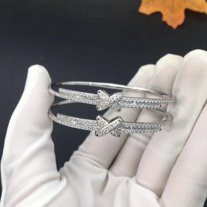 [Eterna Jewels]JEUX DE BRACELET DIAMONDS SILVER