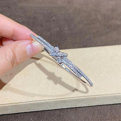 [Eterna Jewels]JEUX DE BRACELET DIAMONDS SILVER