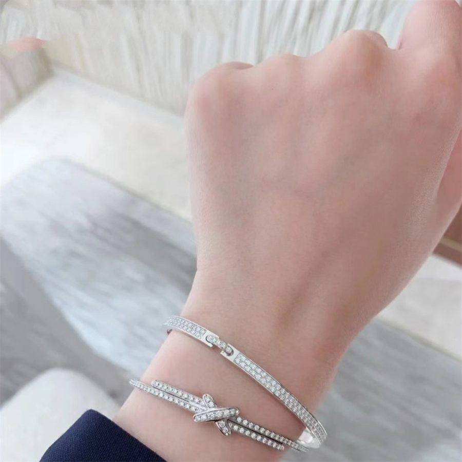 [Eterna Jewels]JEUX DE BRACELET DIAMONDS SILVER