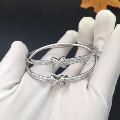 [Eterna Jewels]JEUX DE BRACELET DIAMONDS SILVER