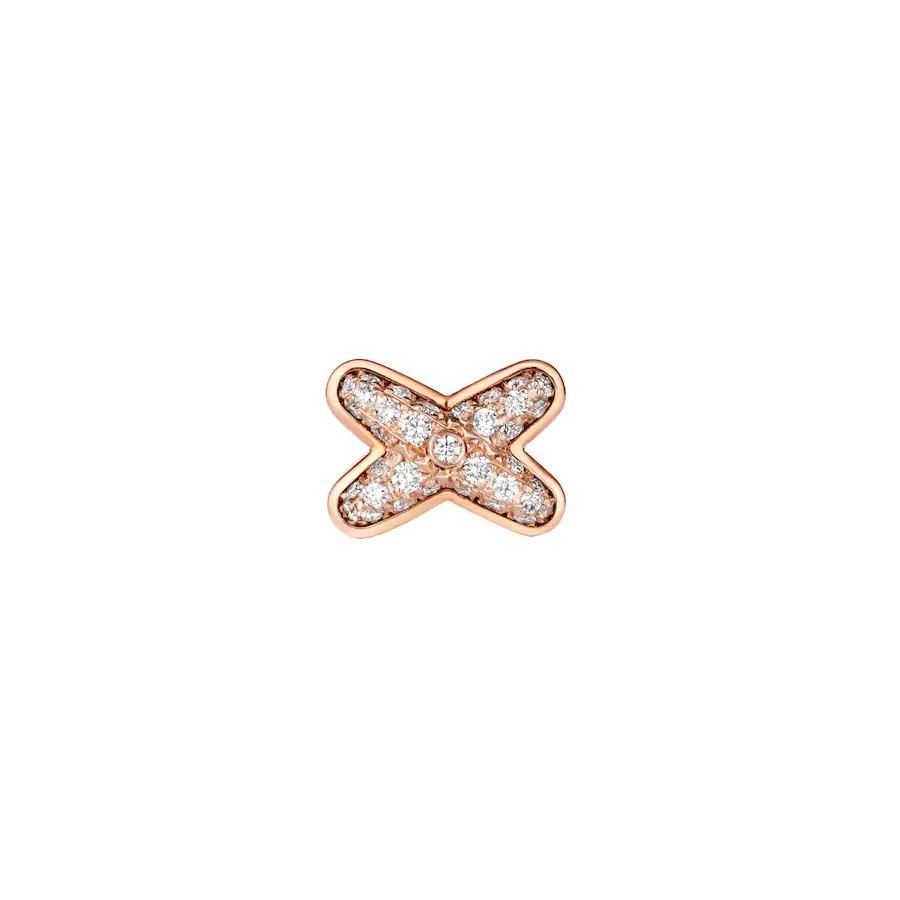 [Eterna Jewels]JEUX DE PINK GOLD DIAMOND EARRINGS