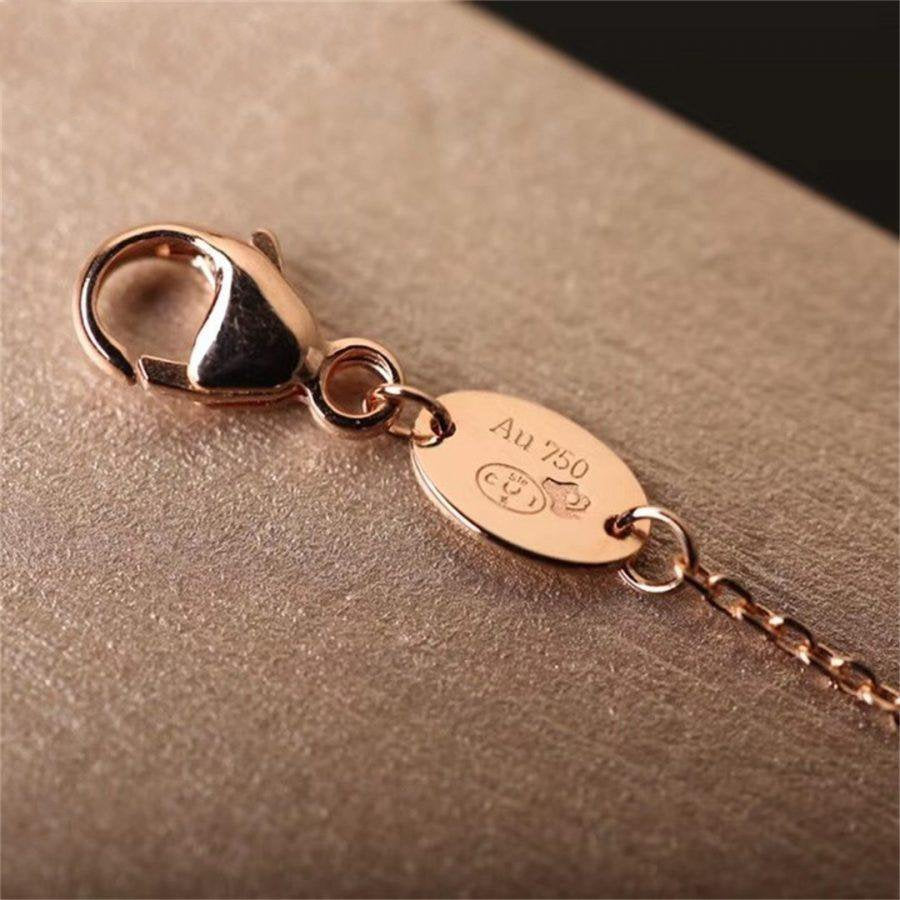 [Eterna Jewels]Hollow Design Four-Leaf Clover Flower Shape Ring