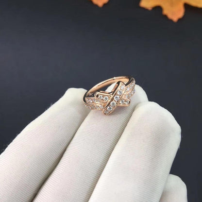 [Eterna Jewels]JEUX DE RING PINK GOLD DIAMOND