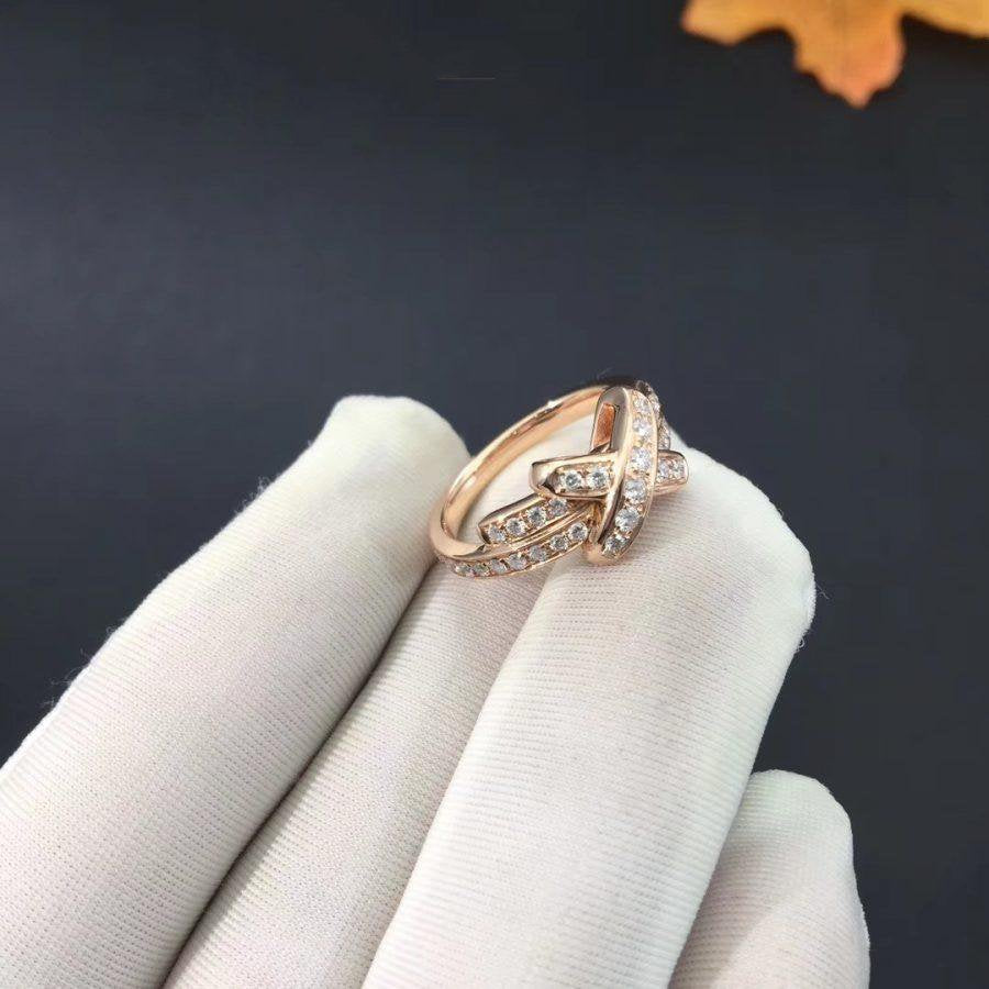 [Eterna Jewels]JEUX DE RING PINK GOLD DIAMOND