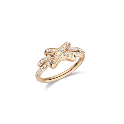 [Eterna Jewels]JEUX DE RING PINK GOLD DIAMOND