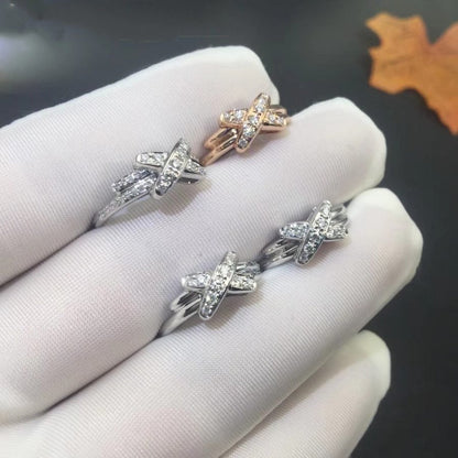 [Eterna Jewels]JEUX DE SILVER DIAMOND RING