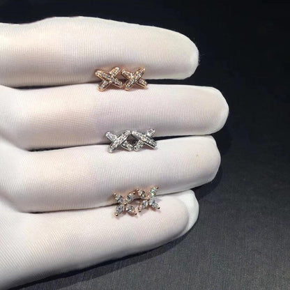 [Eterna Jewels]JEUX DE DIAMOND EARRINGS