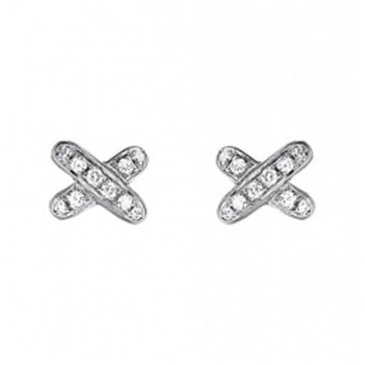 [Eterna Jewels]JEUX DE DIAMOND EARRINGS