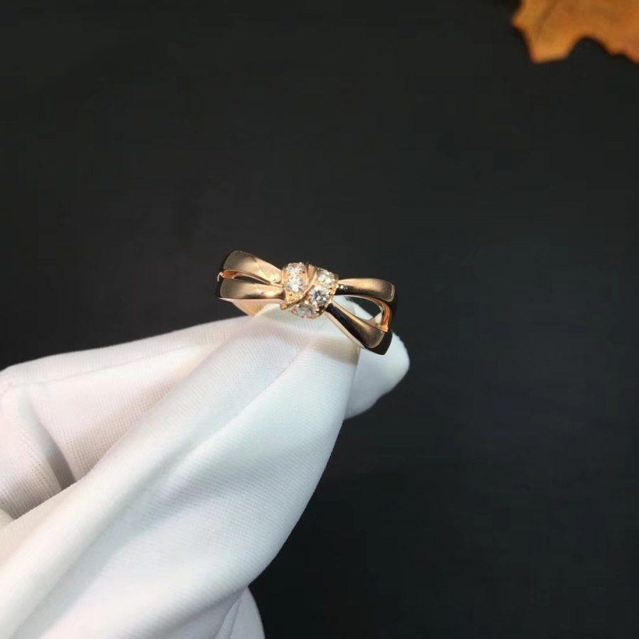 [Eterna Jewels]LIENS RING PINK GOLD DIAMOND