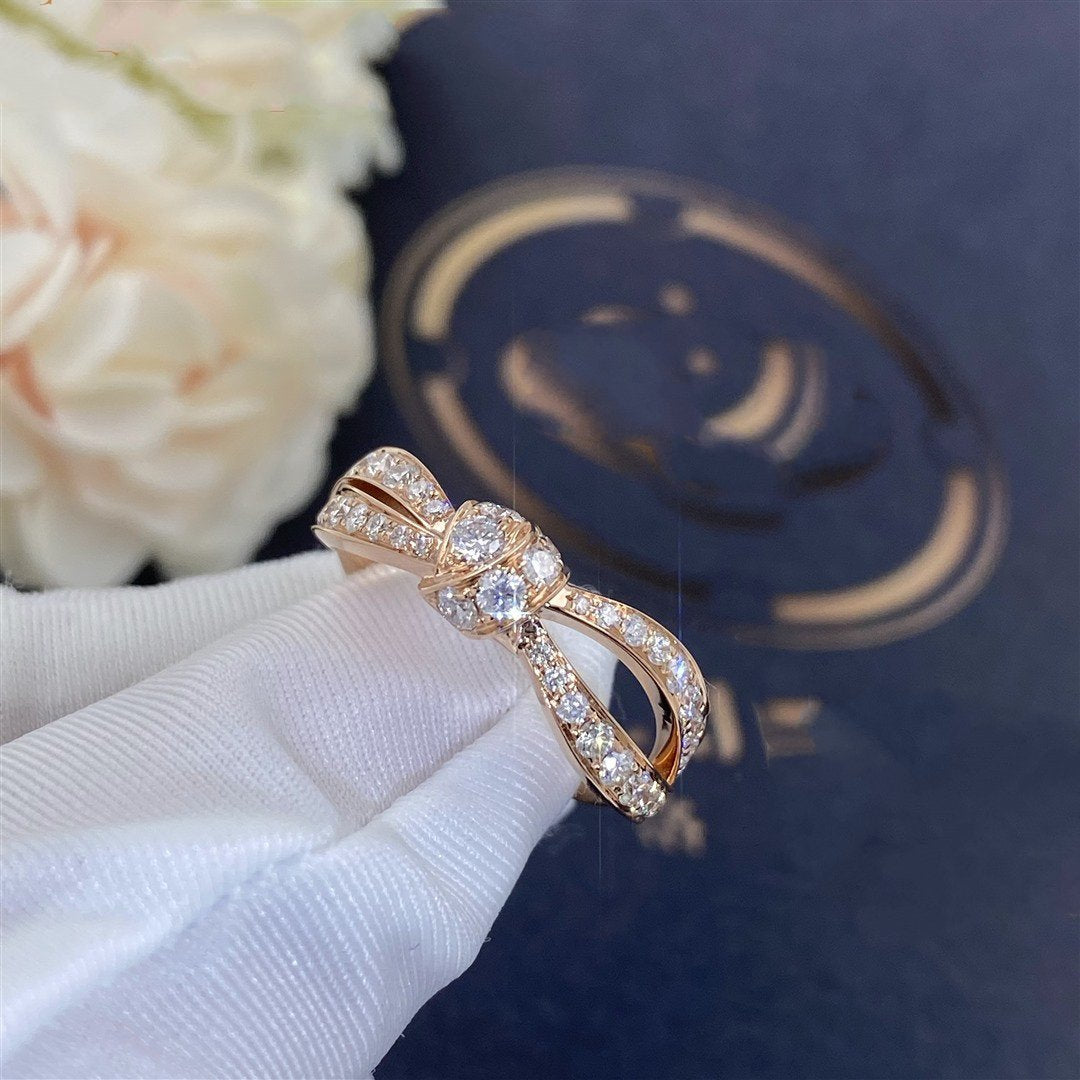 [Eterna Jewels]LIENS PINK GOLD DIAMOND RING