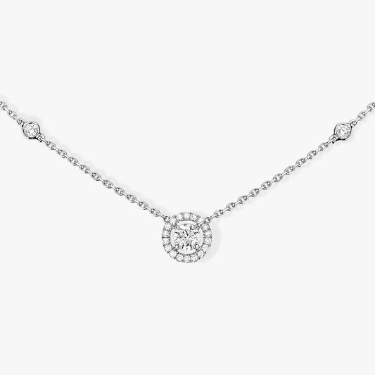 [Eterna Jewels]Diamond Necklace 0,20ct Brilliant Shape Joy