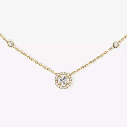 [Eterna Jewels]Diamond Necklace 0,20ct Brilliant Shape Joy