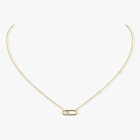 [Eterna Jewels]MOVE UNO DIAMOND NECKLACE