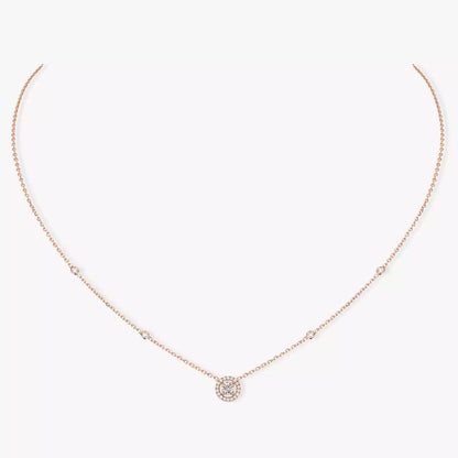 [Eterna Jewels]Diamond Necklace 0,20ct Brilliant Shape Joy