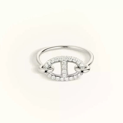 [Eterna Jewels]RONDE SMALL SILVER DIAMOND RING