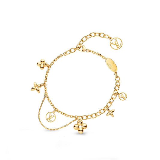 [Eterna Jewels]BLOOMING PINK GOLD MOP BRACELET